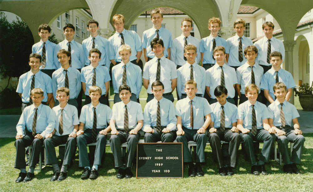 Class 10D 1989