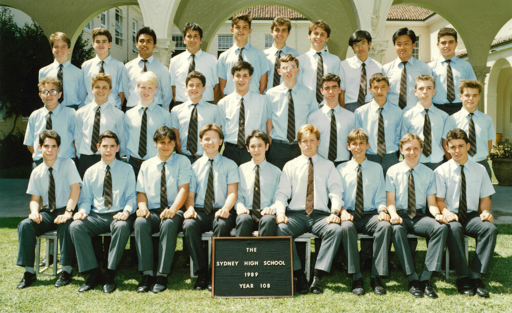 Class 10B 1989