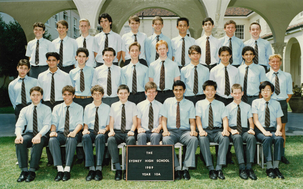 Class 10A 1989