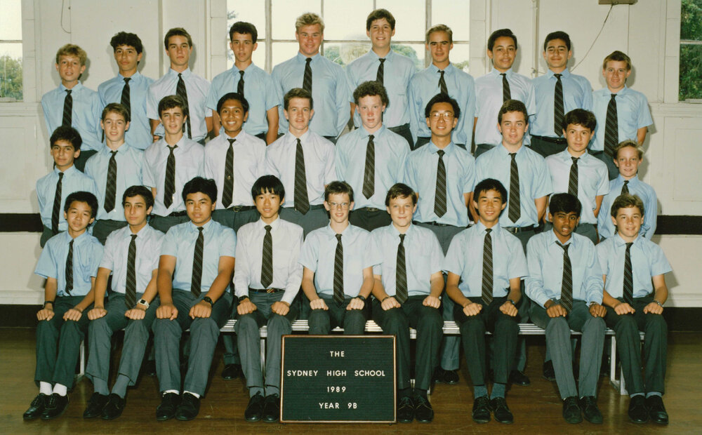 Class 9B 1989