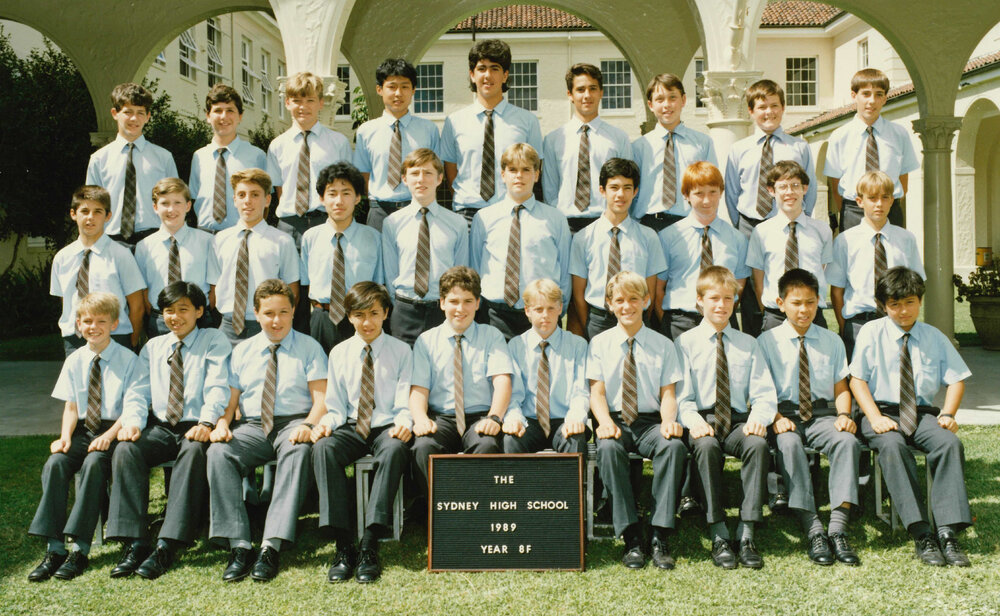 Class 8F 1989