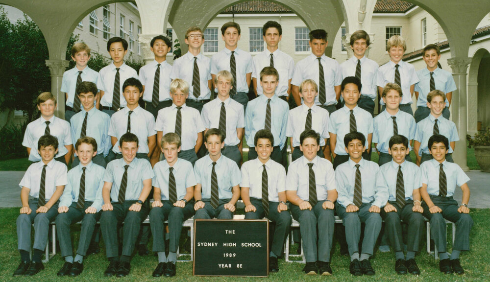 Class 8E 1989