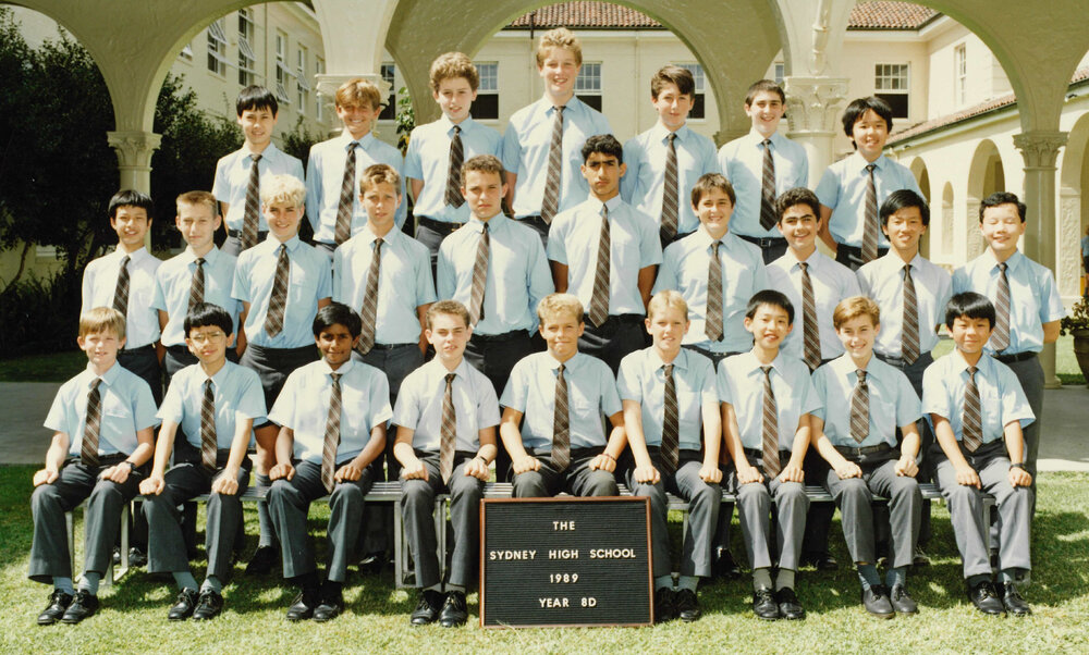 Class 8D 1989