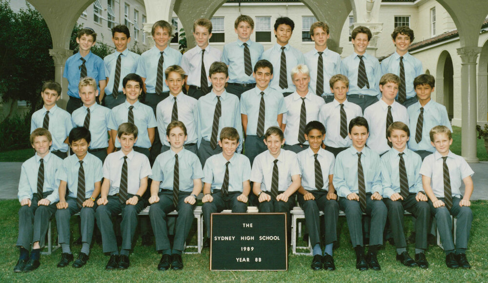 Class 8B 1989