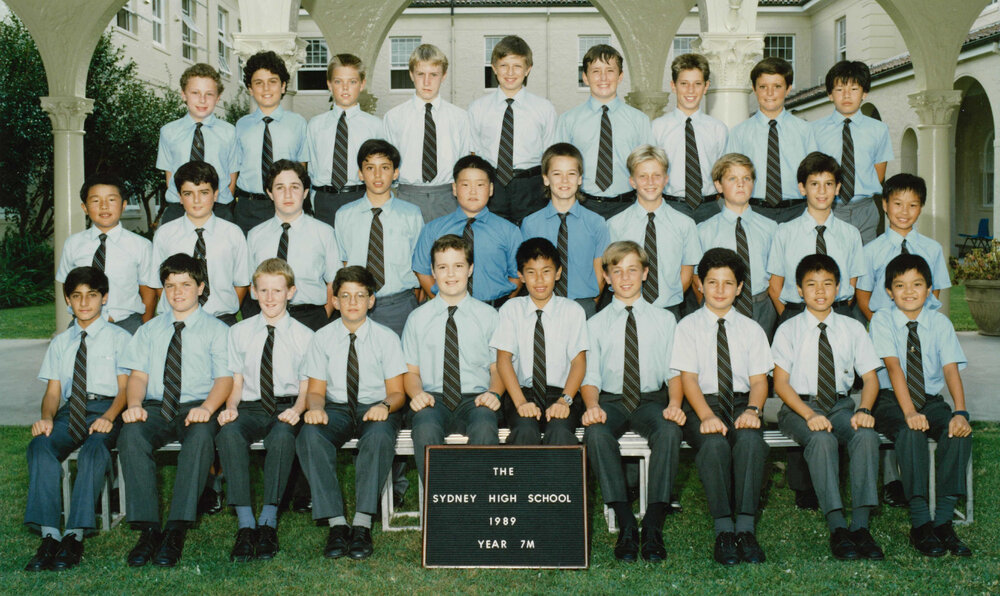 Class 7M 1989