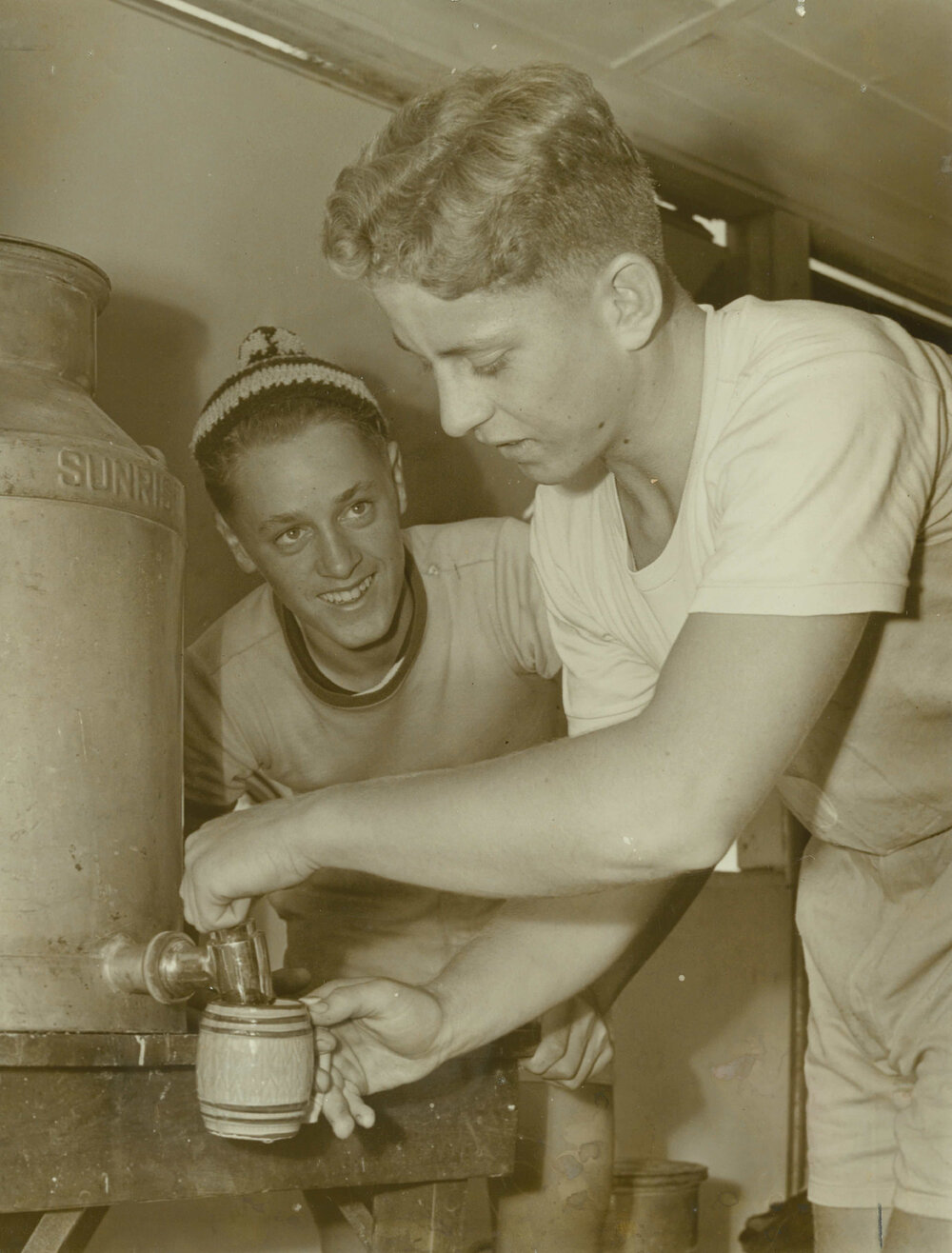 Rowing camp at Penrith 1953