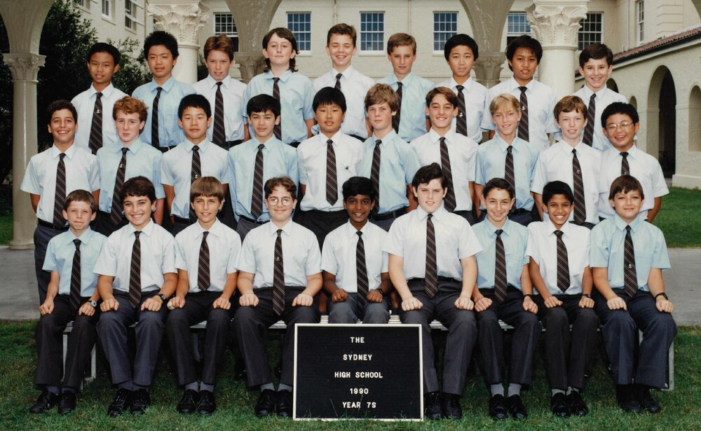 Class 7S 1990