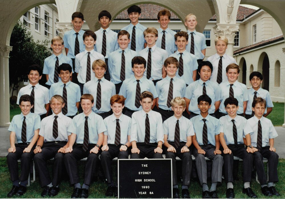 Class 8A 1990
