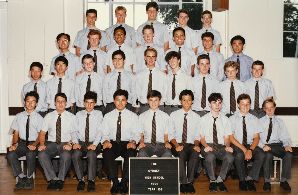 Class 10B 1990