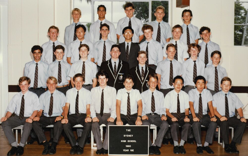 Class 10E 1990