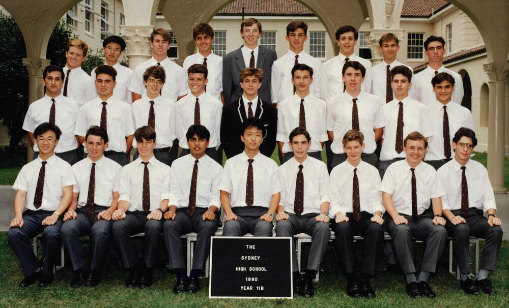 Class 11B 1990