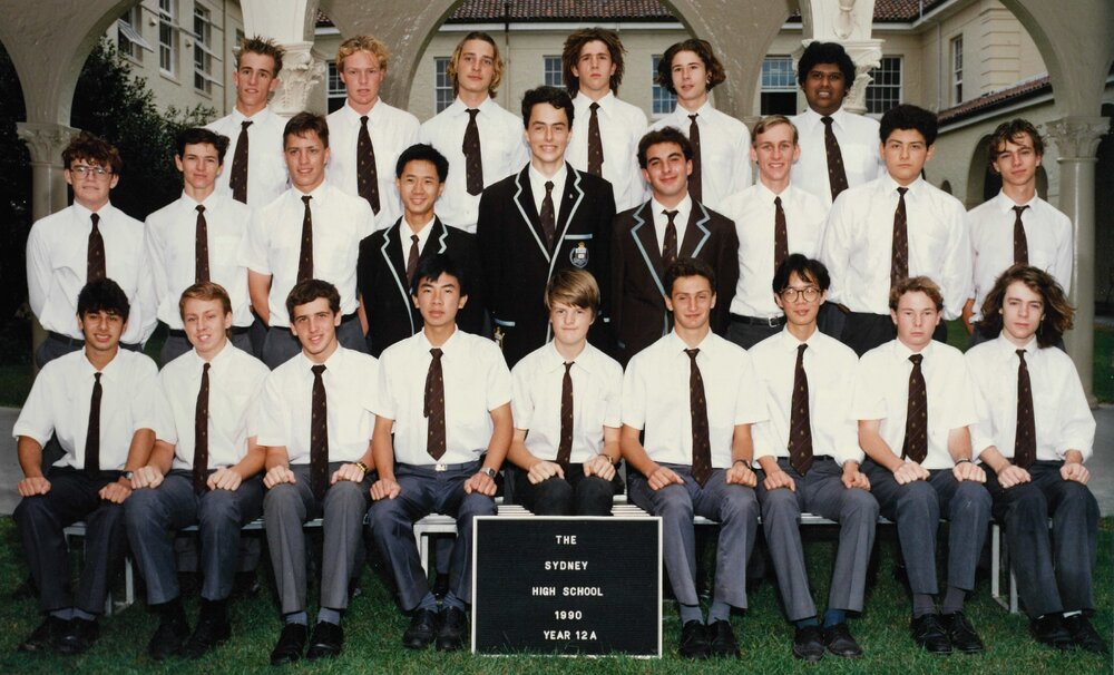 Class 12A 1990