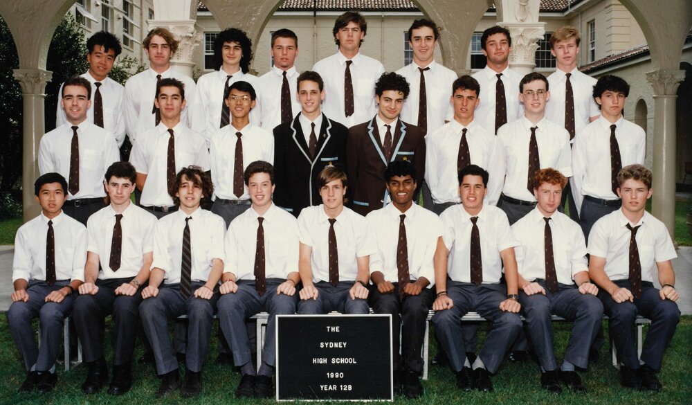 Class 12B 1990