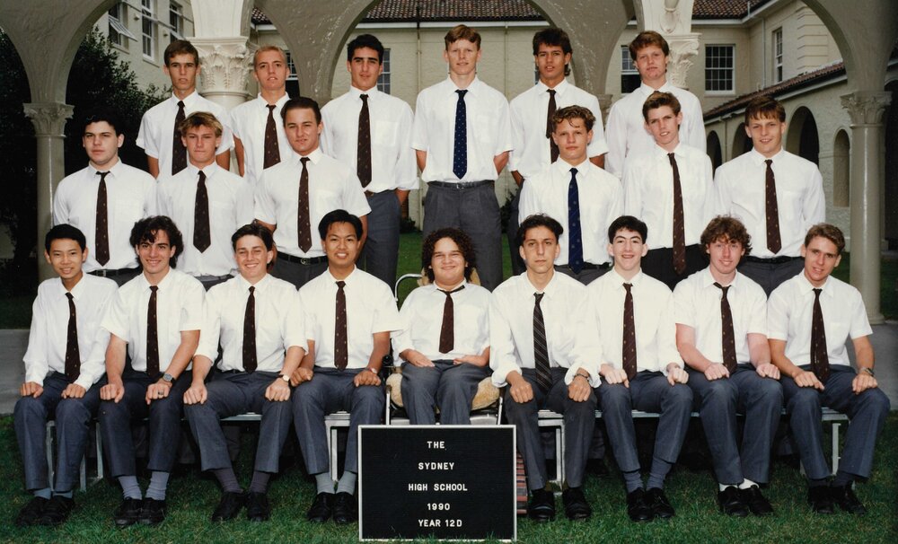 Class 12D 1990
