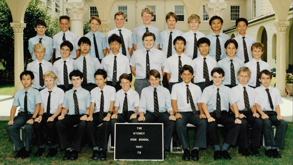 Class 7S 1991
