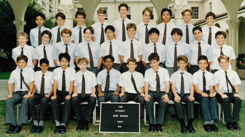 Class 8A 1991