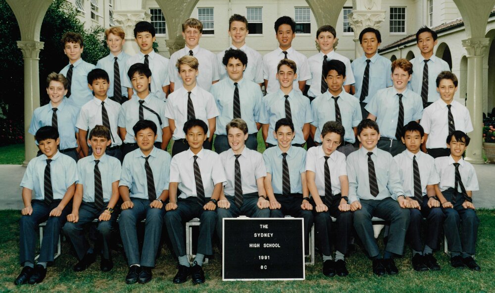 Class 8C 1991