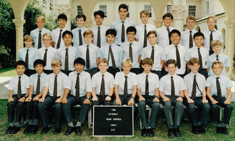 Class 8D 1991