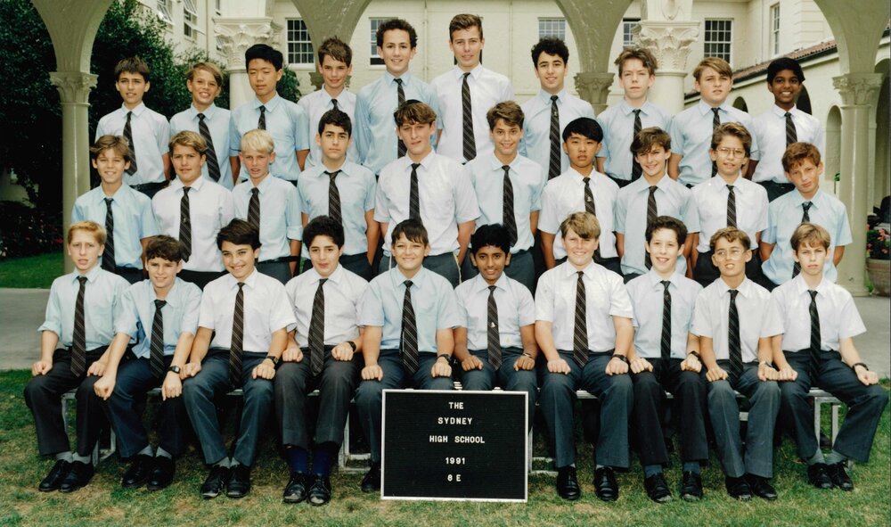 Class 8E 1991