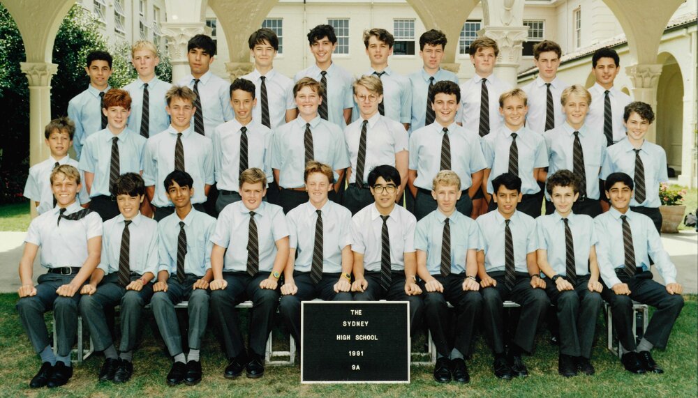 Class 9A 1991