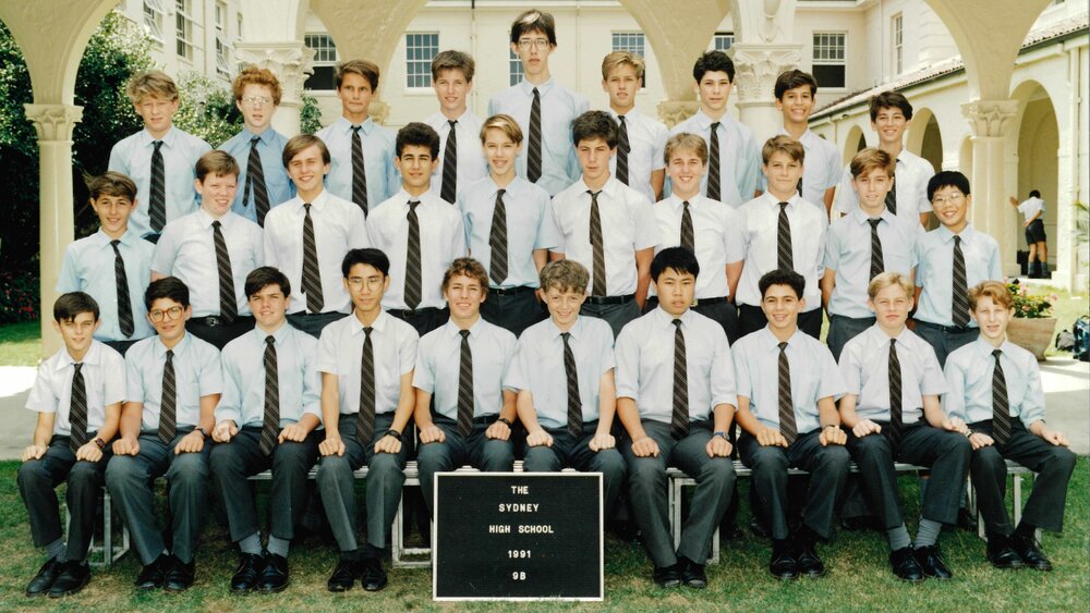 Class 9B 1991