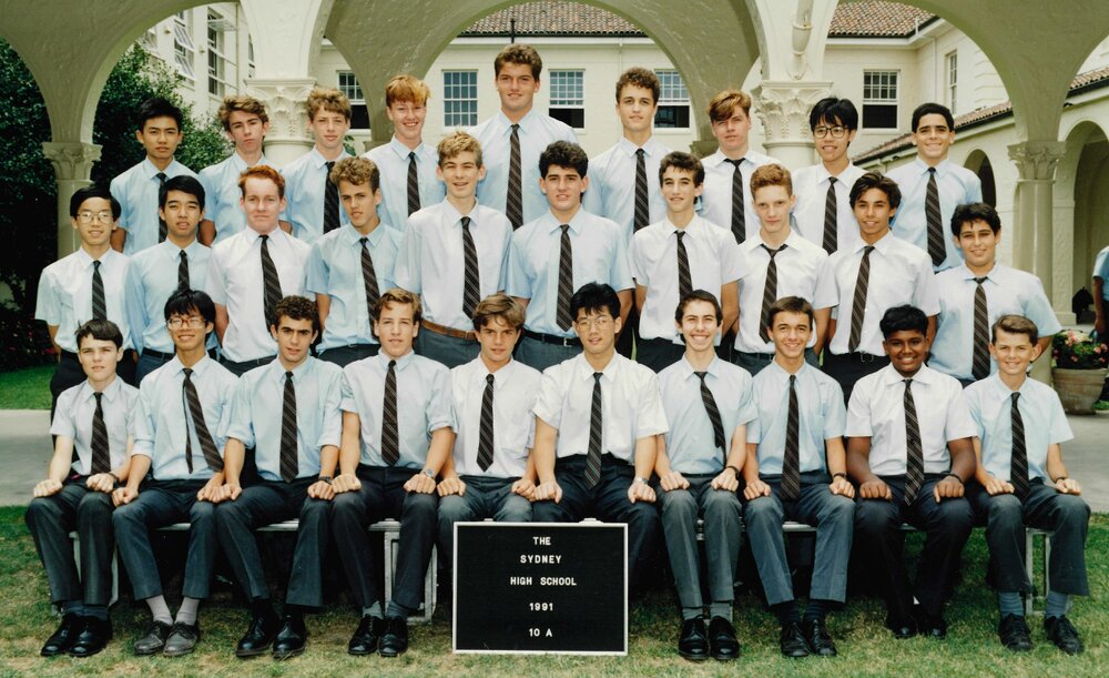 Class 10A 1991