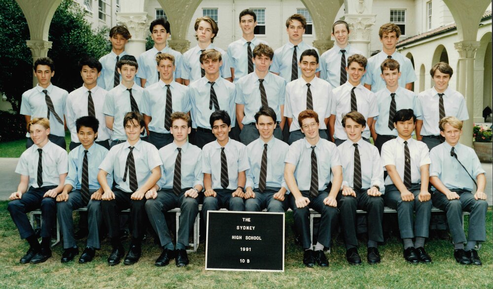 Class 10B 1991