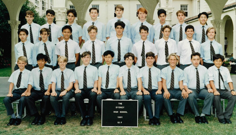Class 10F 1991