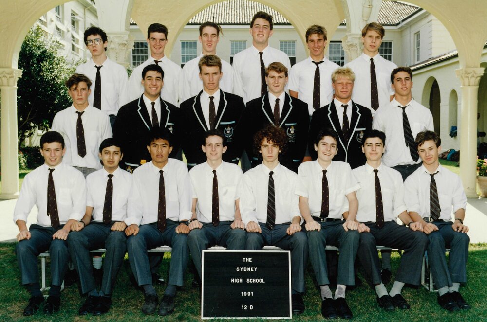 Class 12D 1991