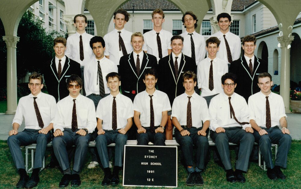 Class 12E 1991