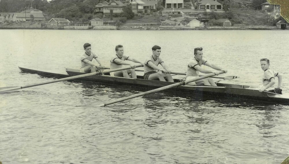 Rowing 5th IV 1957