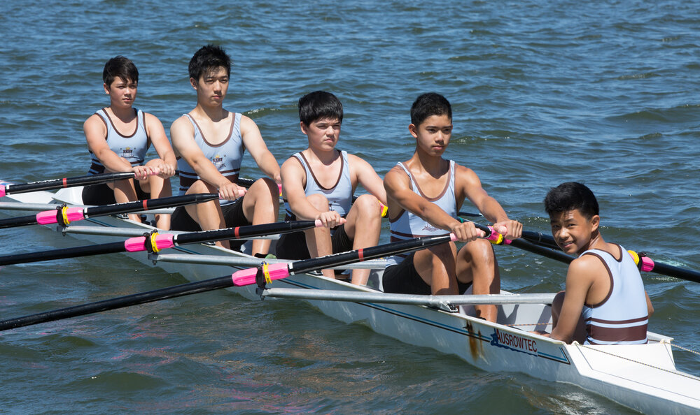 Rowing 3rd Year 9 Quad 2016