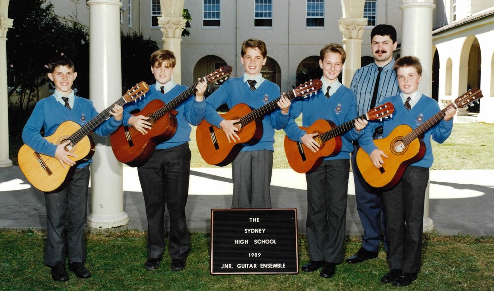 Junior Guitar Ensemble 1989
