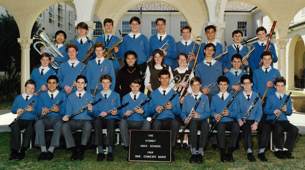 Senior Concert Band 1989