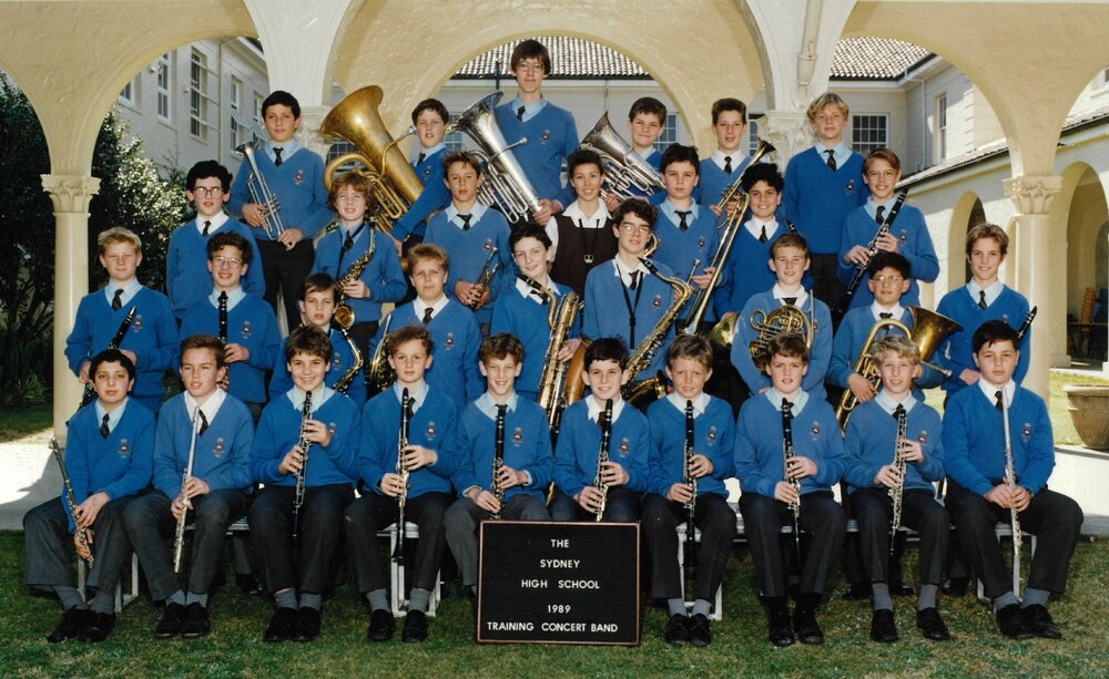 Training Concert Band 1989