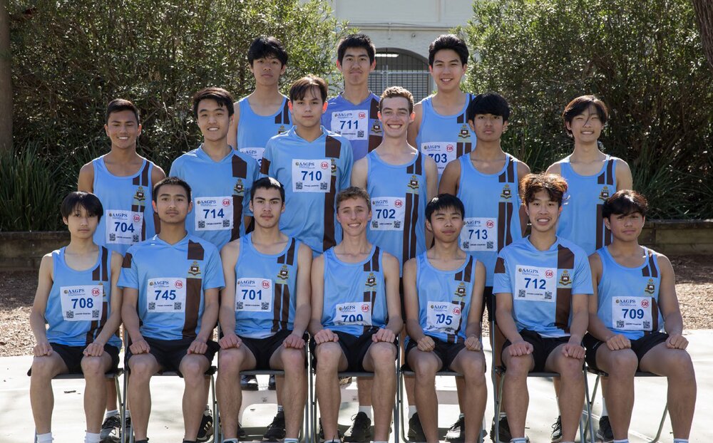 Cross Country senior team 2023