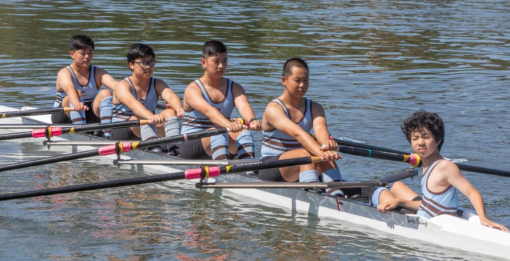 Rowing 1st year 8 quad 2023