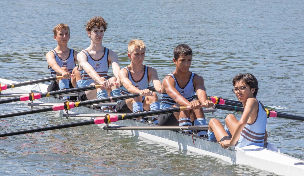 Rowing 1st year 9 quad 2023
