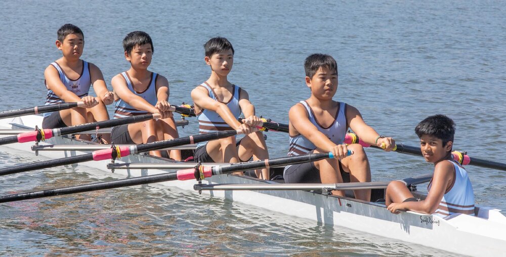 Rowing 4th year 8 quad 2023