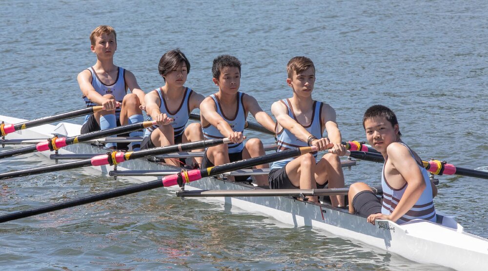 Rowing 4th year 9 quad 2023