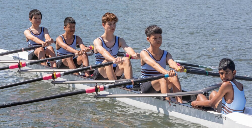 Rowing 5th year 9 quad 2023