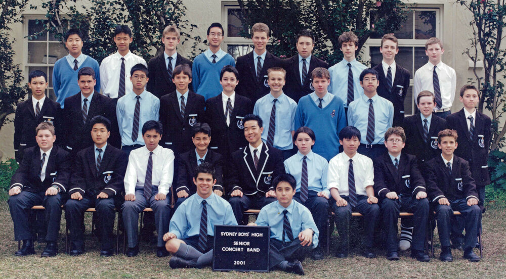 Senior Concert Band 2001