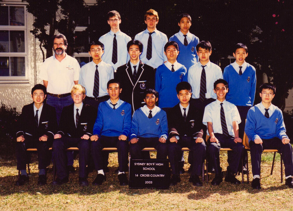 Cross County under 16s 2003