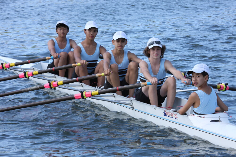 Rowing Year 8 1st Quad Scull 2009