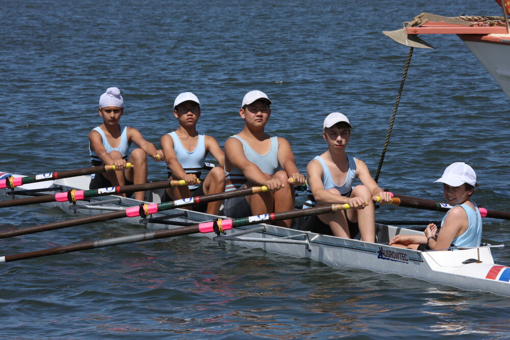 Rowing Year 8 2nd Quad Scull 2009