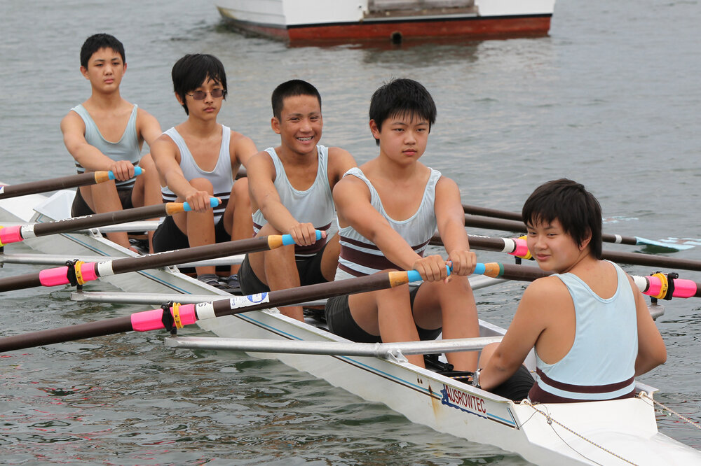 Rowing Year 9 6th Quad Scull 2011