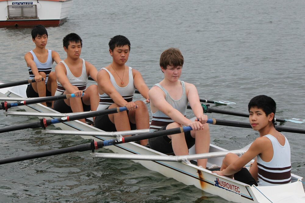 Rowing Year 9 4th Quad Scull 2011