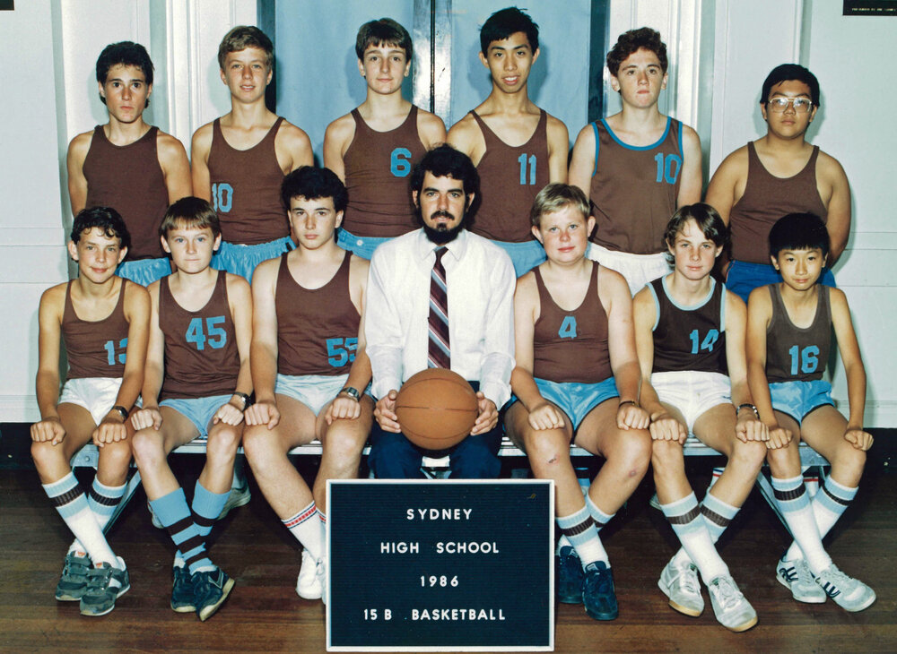 Basketball 15B 1986