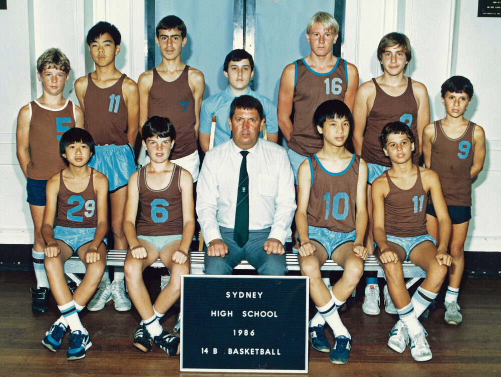 Basketball 14B 1986