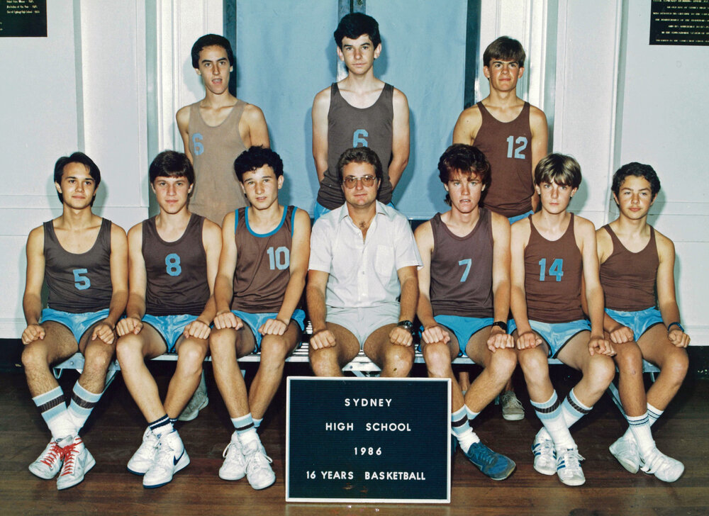 Basketball 16 years 1986